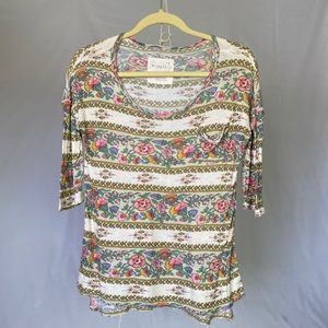 We The Free Floral Top